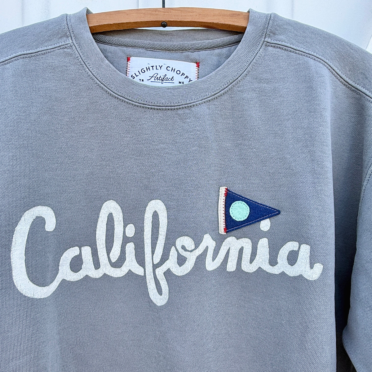 California Felt Patch Sweatshirt