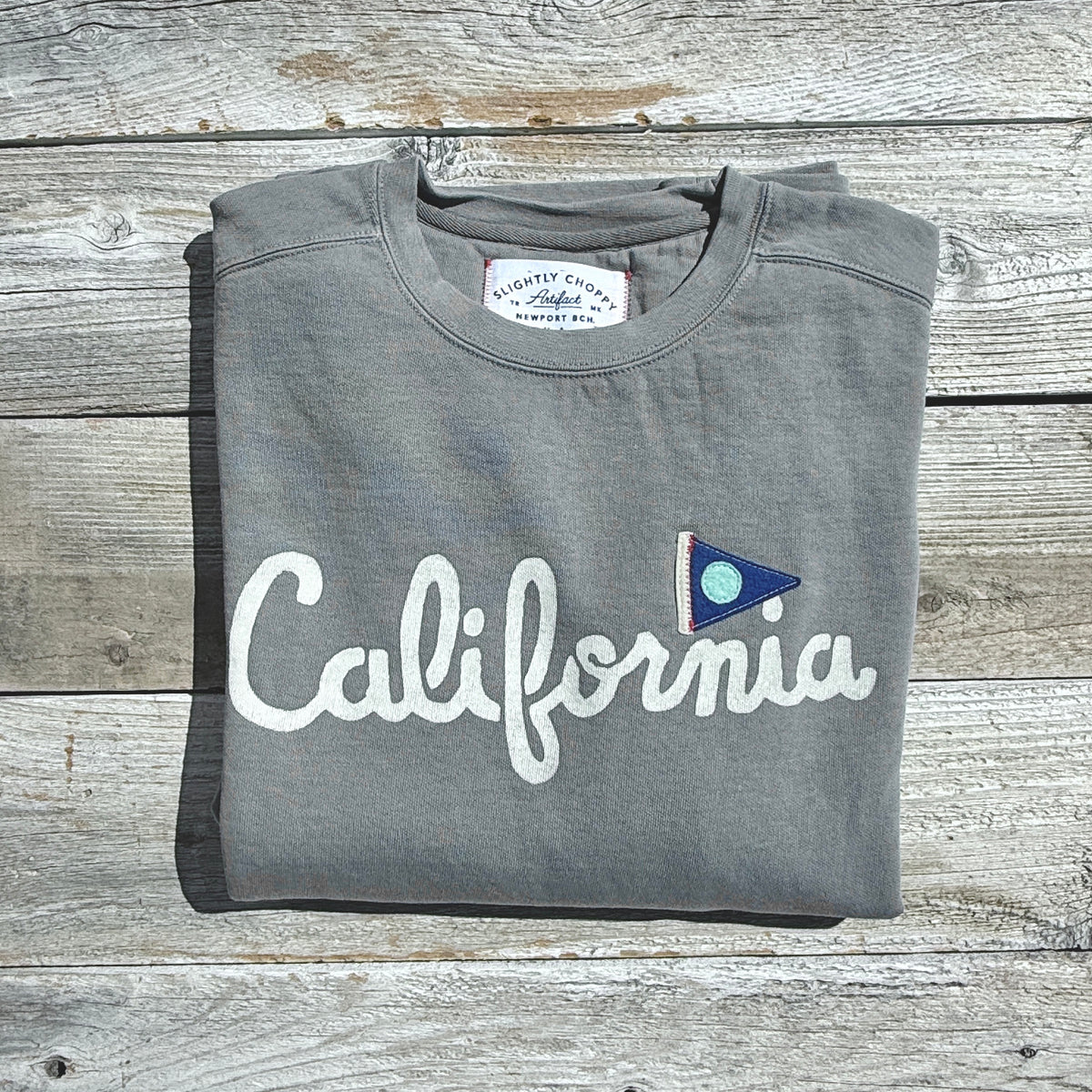 California Felt Patch Sweatshirt