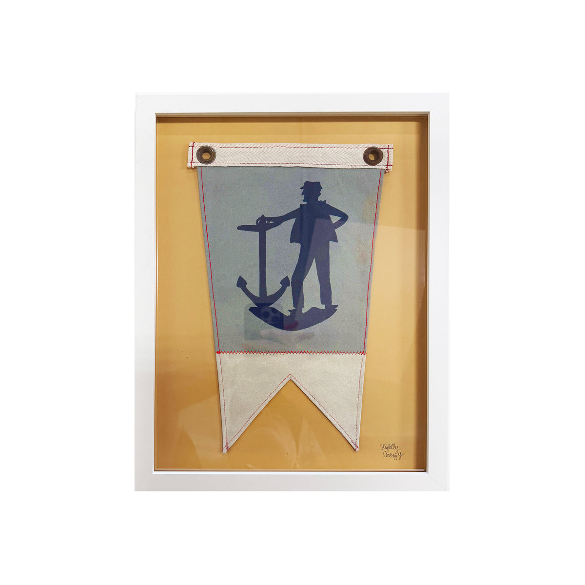 Framed "Salty Sailor" Flag