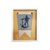 Framed "Salty Sailor" Flag