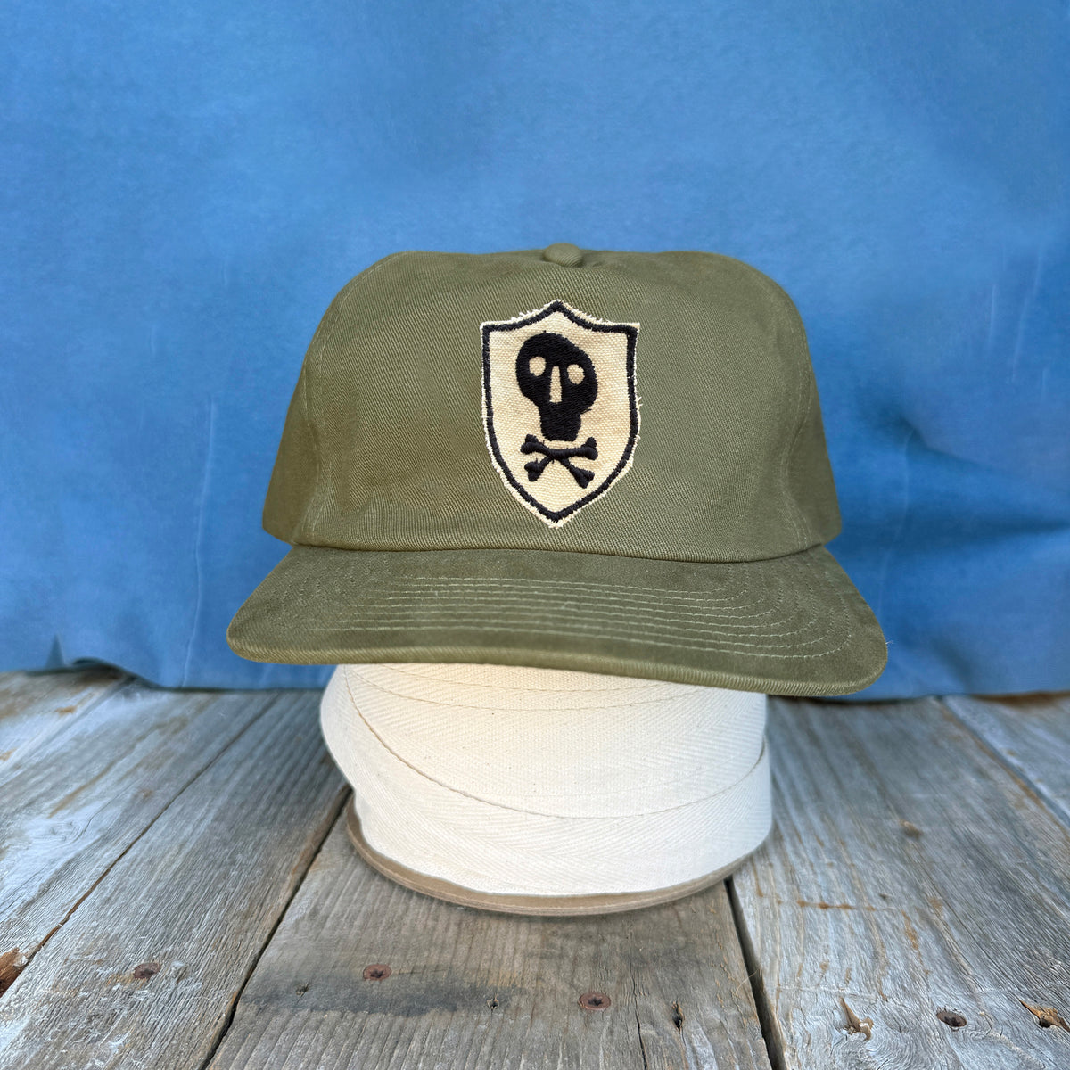 Jolly Roger Patch Hat - ARMY