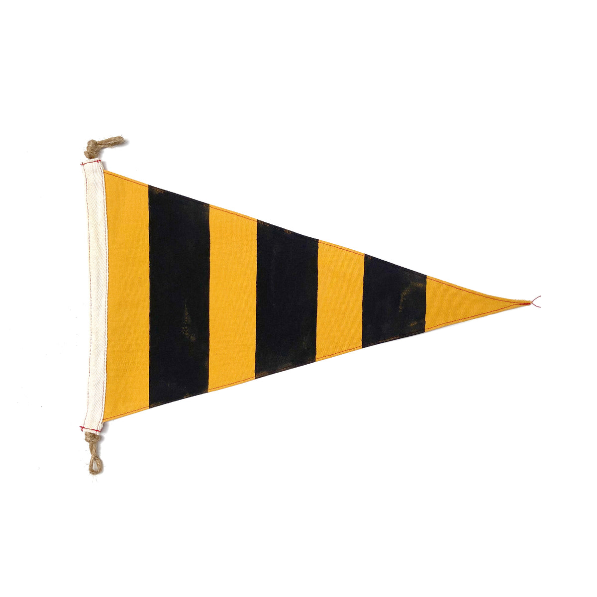 Black + Yellow Stripe Flag