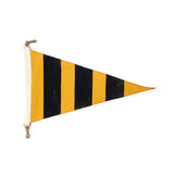 Black + Yellow Stripe Flag