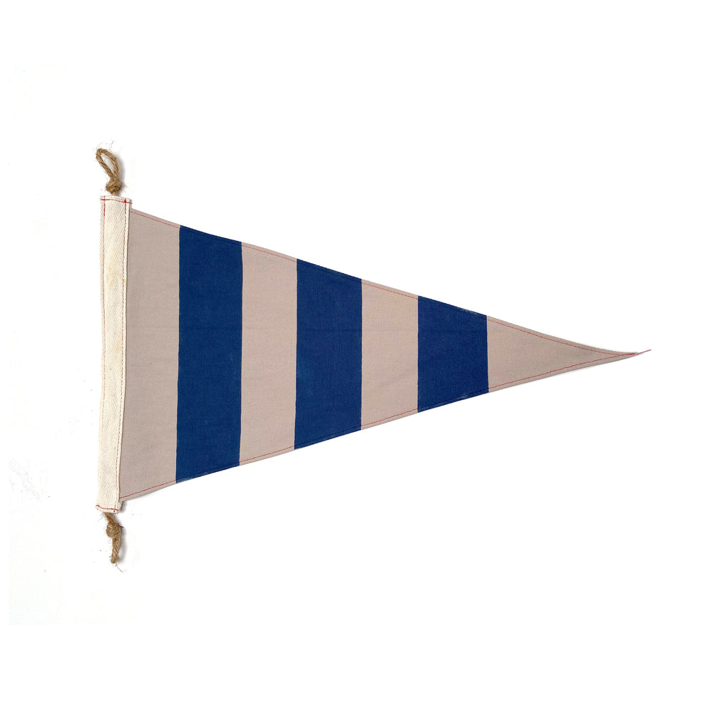 Navy + Grey Stripe Flag