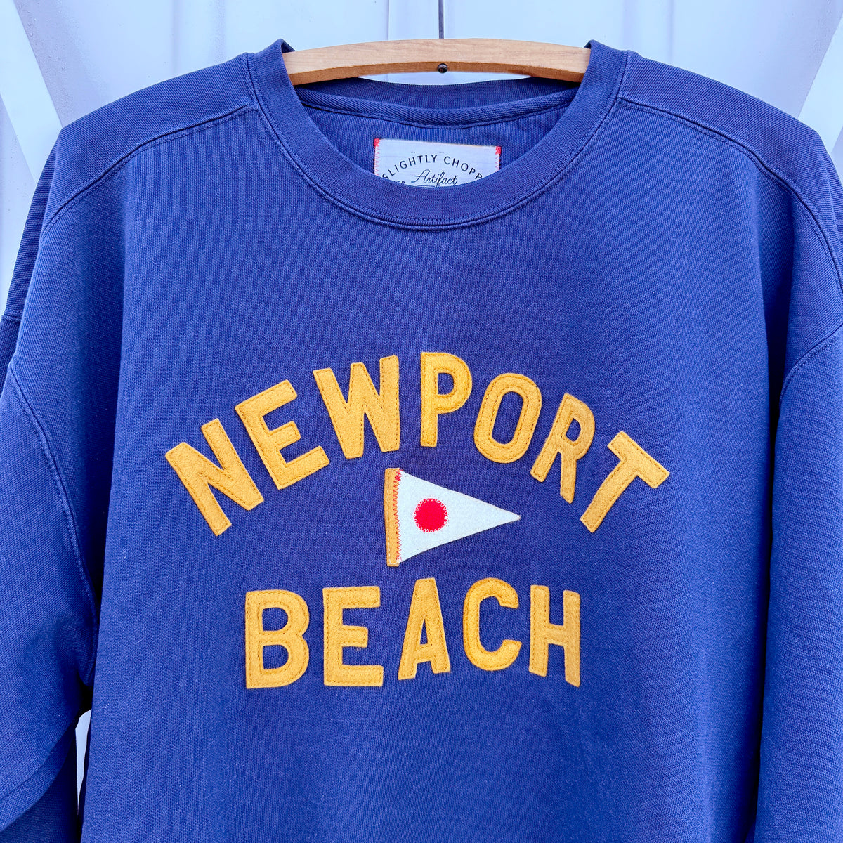 Newport Beach Patch Sweatshirt
