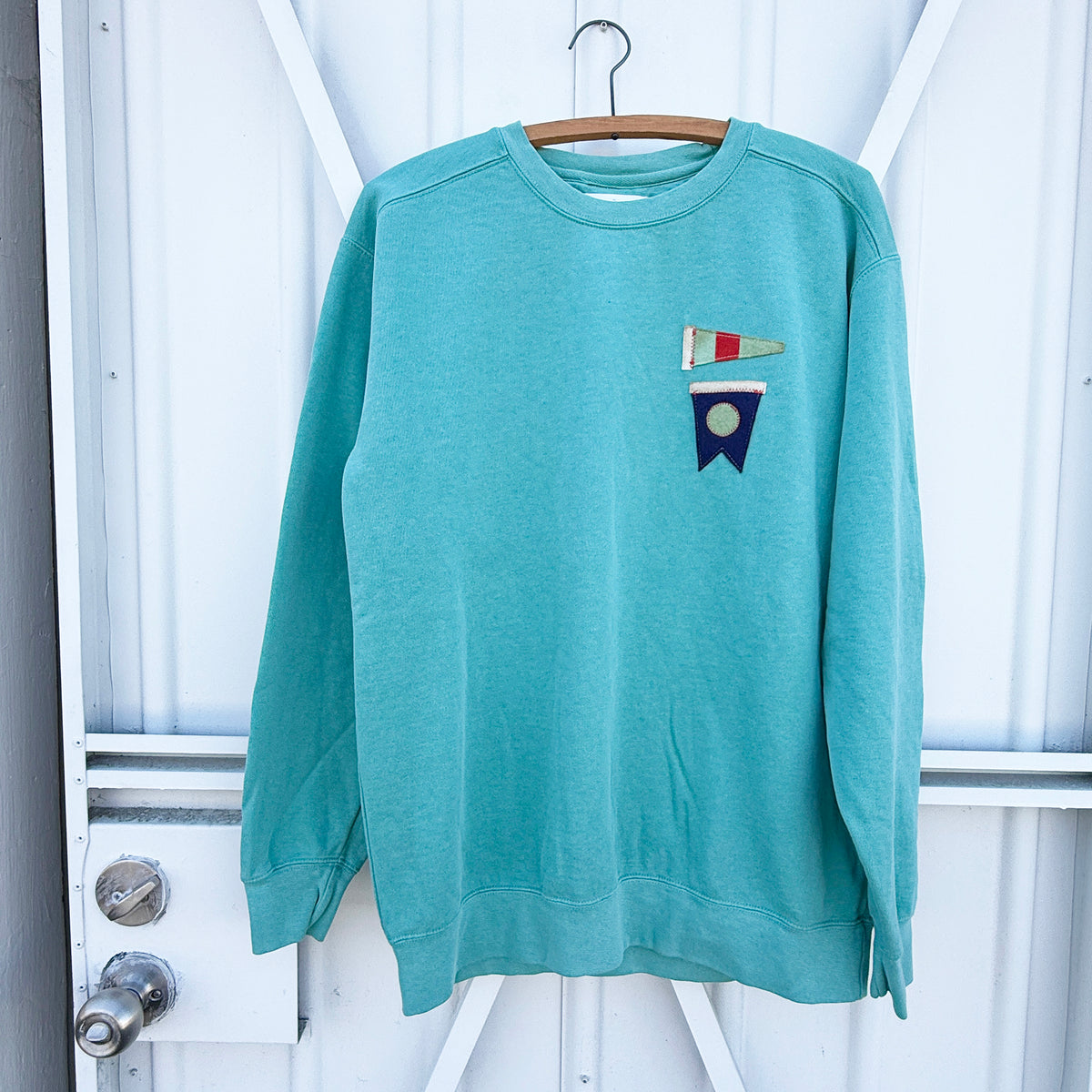 Felt Patch Sweatshirt
