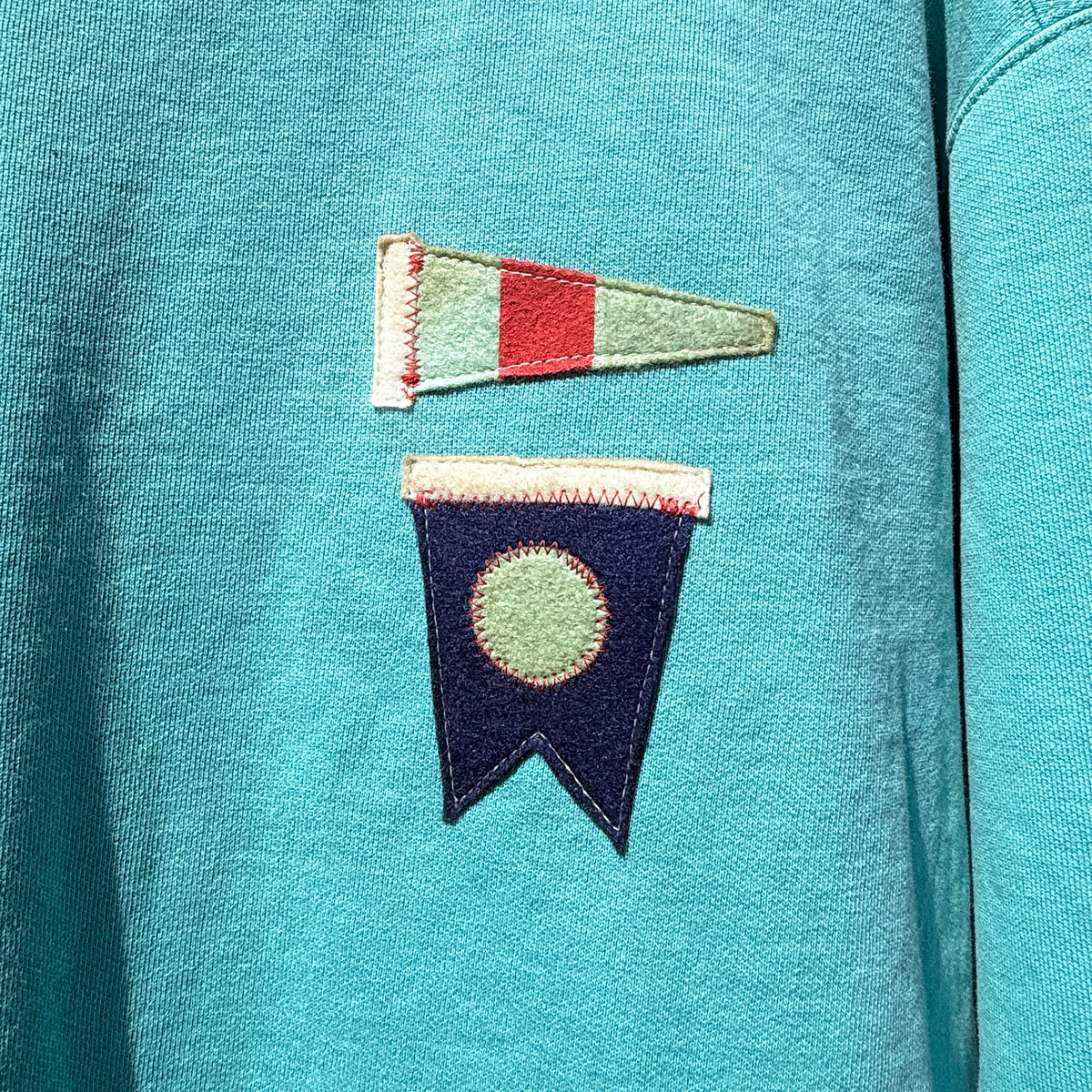 Felt Patch Sweatshirt