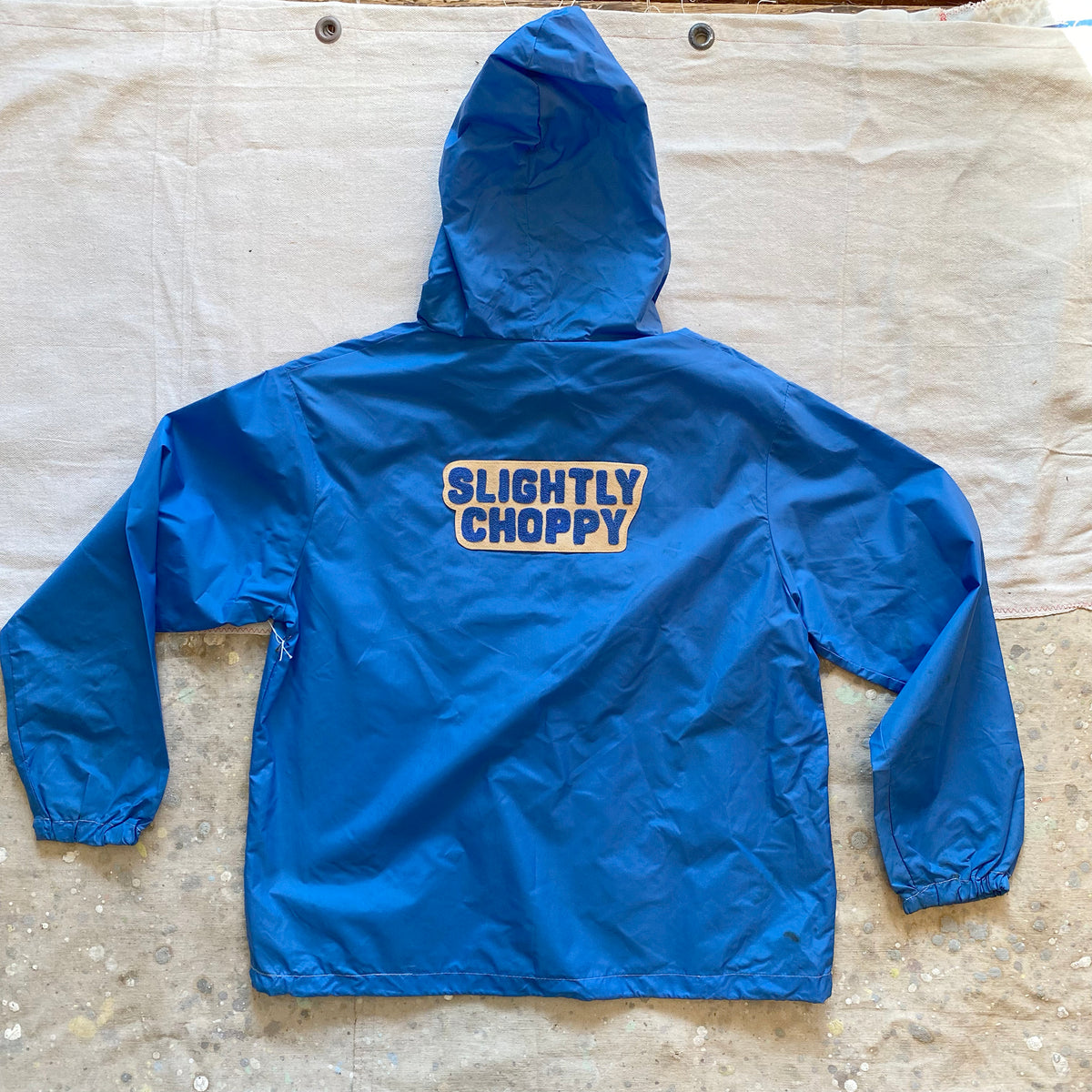 "Vintage" Hooded Windbreaker (S)