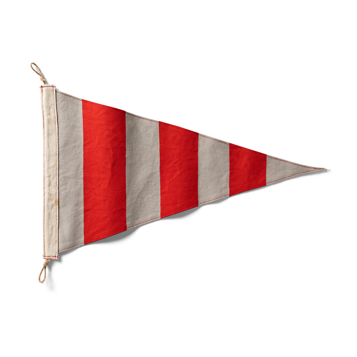 Red + Grey Stripe Flag