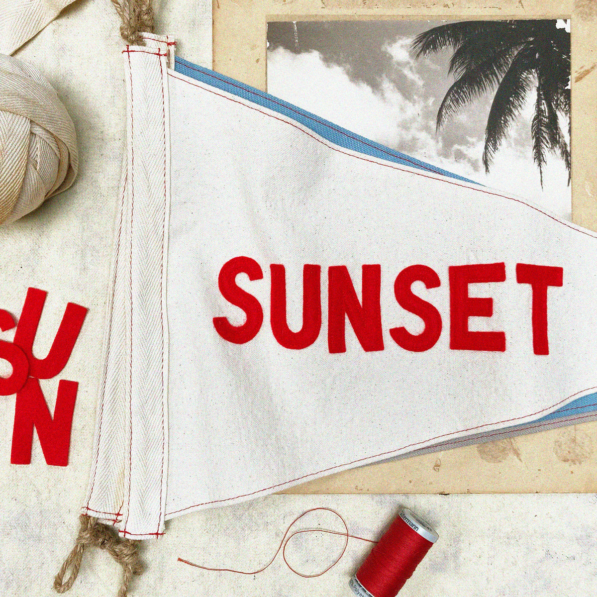 Sunset Flag