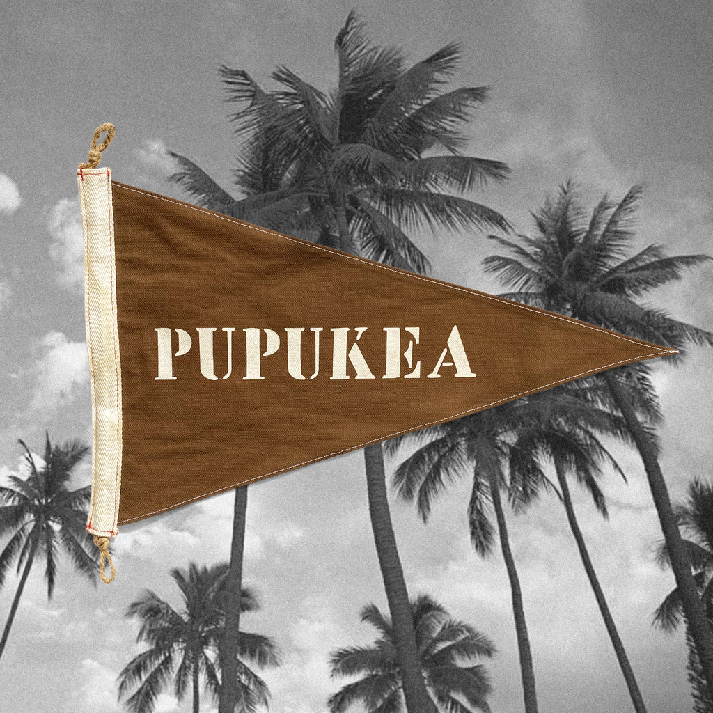 Pupukea Flag – Slightly Choppy