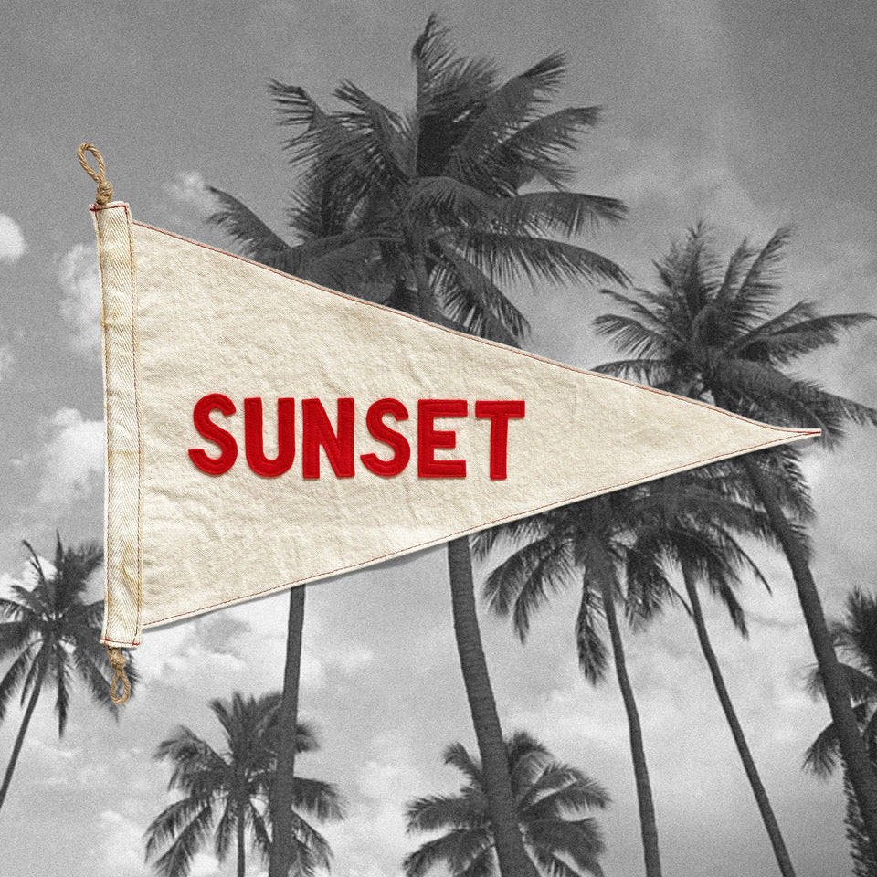Sunset Flag